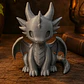 Escultura Decorativa Prints Patro- Bebé Dragón Guardián - Miniatura 2