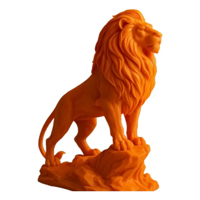 Escultura Elegante Prints Patro - Corona Del León 1