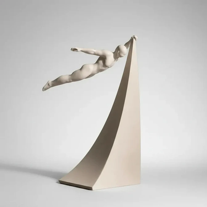 Escultura Elegante Prints Patro - El Último Agarre 2