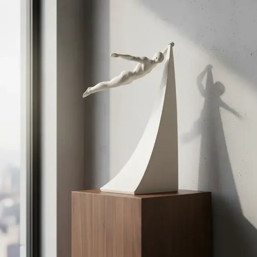 Escultura Elegante Prints Patro - El Último Agarre 3