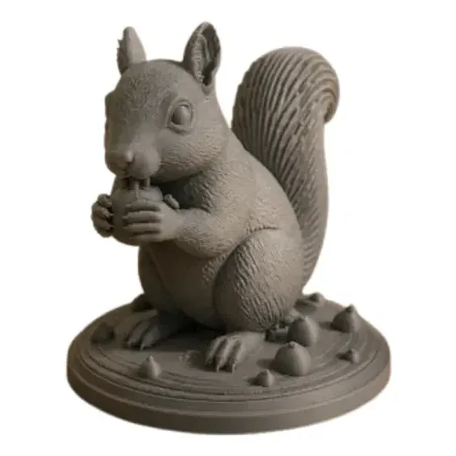 Escultura Decorativa Prints Patro- Ardilla Realista