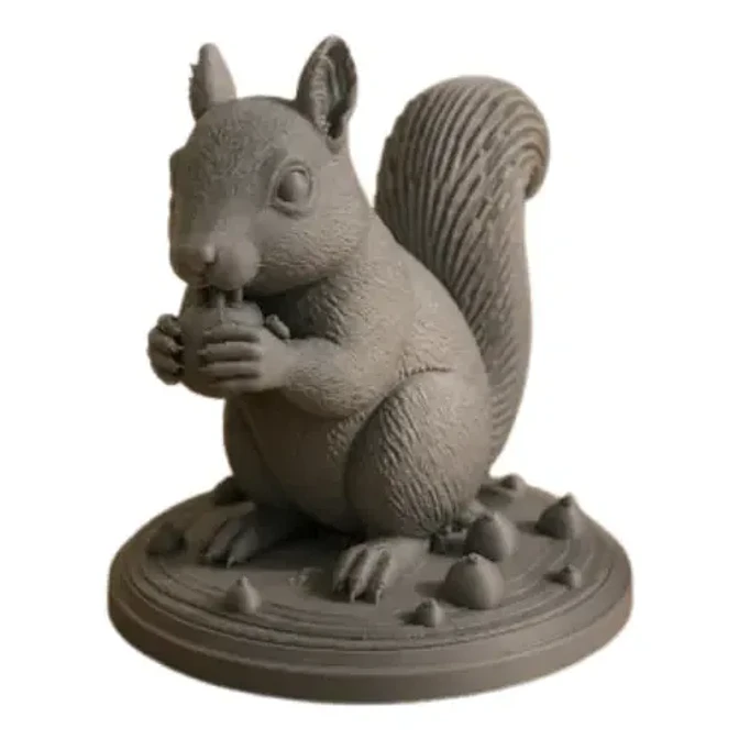 Escultura Decorativa Prints Patro- Ardilla Realista 1