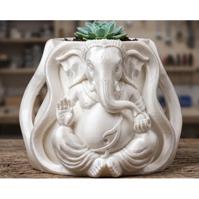 Macetero Prints Patro- Elefante Buda