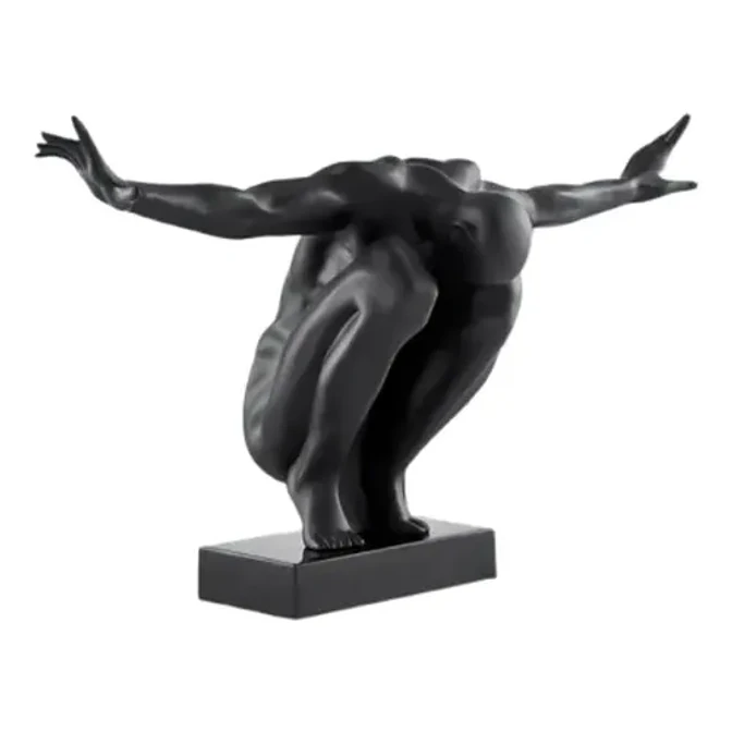 Figura Decorativa Prints Patro - Figura Abstracta De Atleta 1
