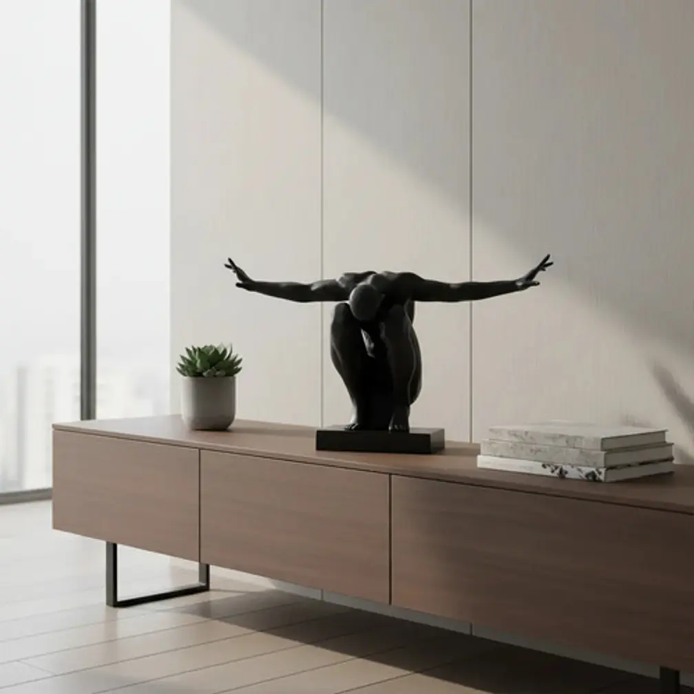 Figura Decorativa Prints Patro - Figura Abstracta De Atleta 4