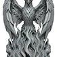 Figura Decorativa Prints Patro- Ave Fénix En Llamas - Miniatura 1