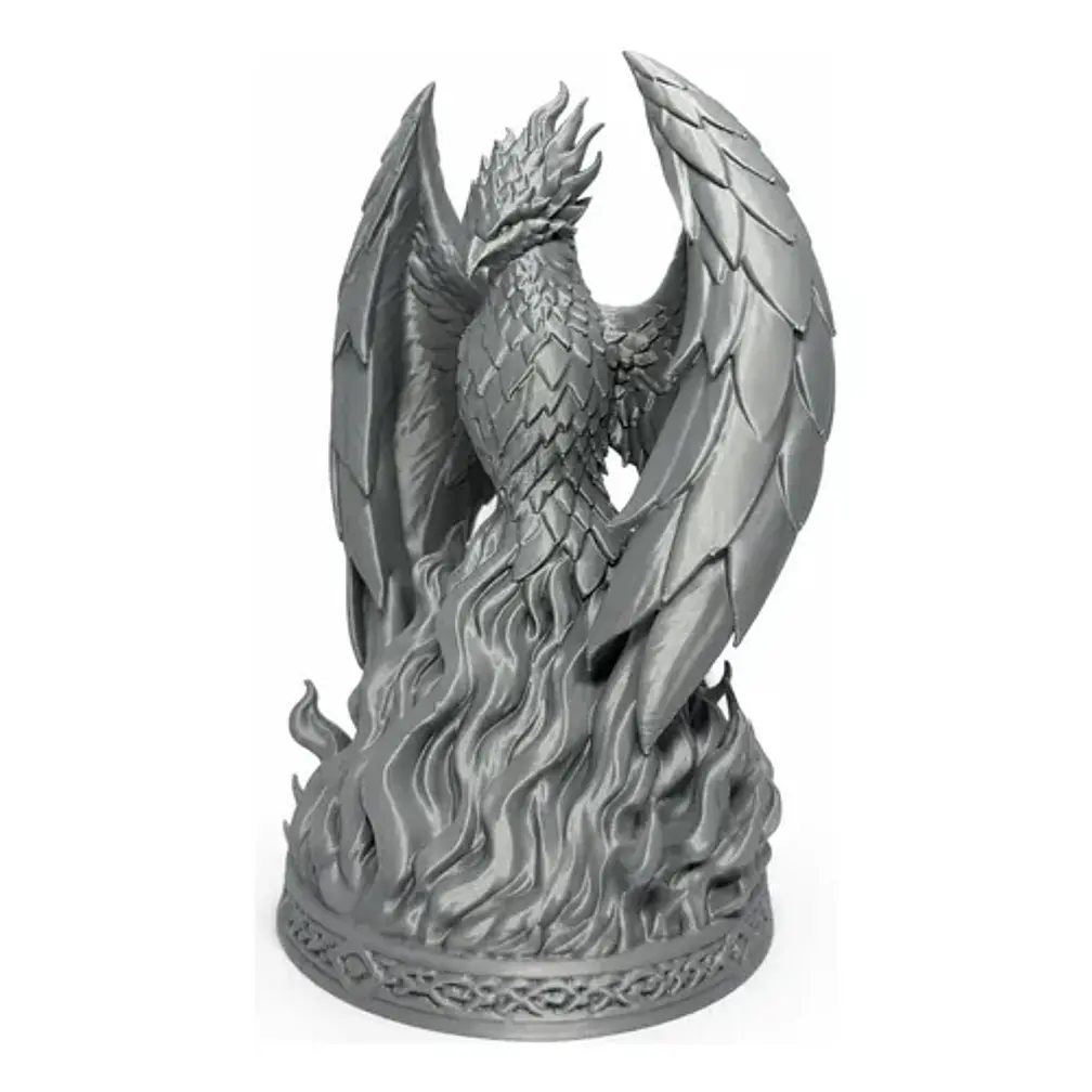 Figura Decorativa Prints Patro- Ave Fénix En Llamas 2