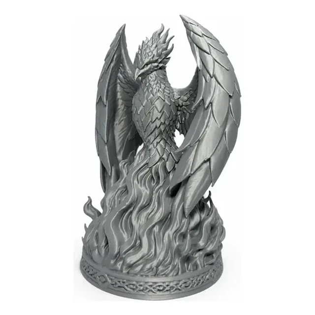 Figura Decorativa Prints Patro- Ave Fénix En Llamas