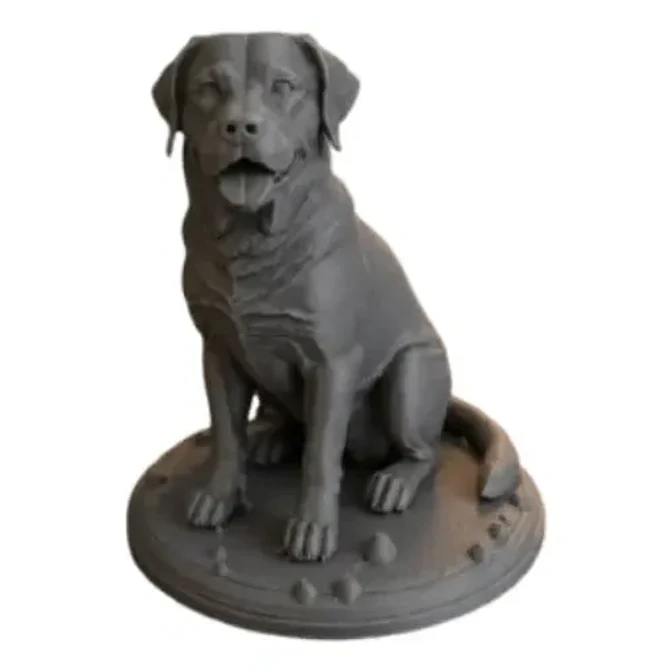 Escultura Decorativa Prints Patro- Labrador Realista 1