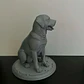 Escultura Decorativa Prints Patro- Labrador Realista - Miniatura 5