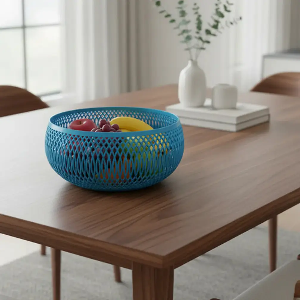 Decoración Elegante Prints Patro - Frutero Estilo Espiral 3