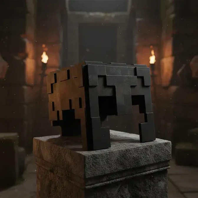 Casco Juego Minecraft Prints Patro 4