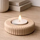 Portavelas Led Prints Patro Minimalista Circular - Miniatura 2