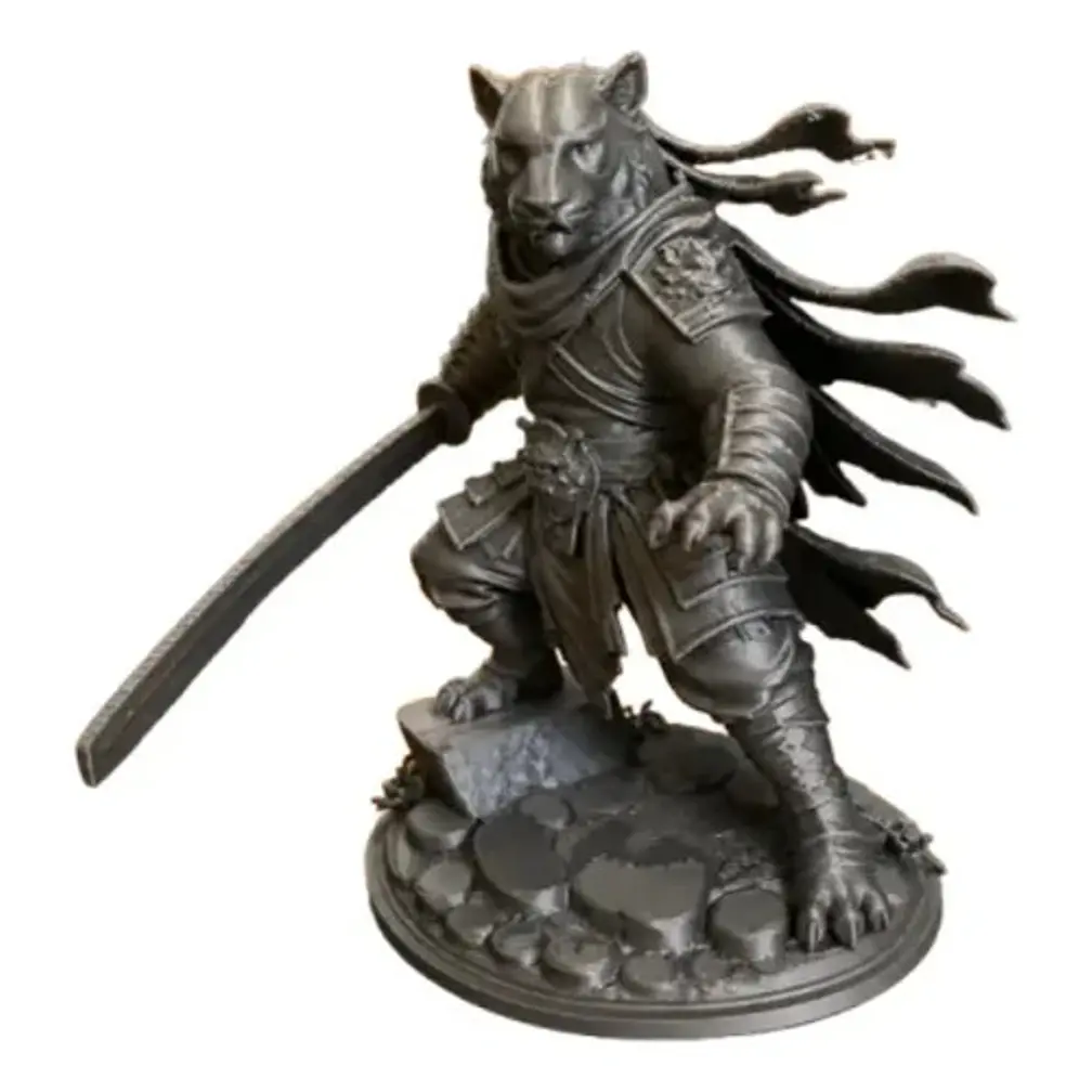 Escultura Decorativa Prints Patro- Samurái Tigre 1