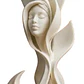 Figura Decorativa Prints Patro - Rostro Femenino Botánico - Miniatura 1