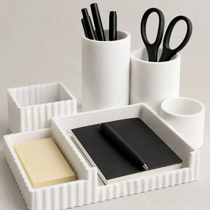 Organizador De Escritorio Prints Patro Minimalista 2