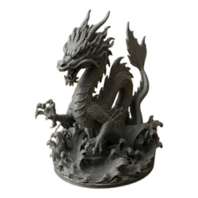 Escultura Decorativa Prints Patro- Dragón Marítimo