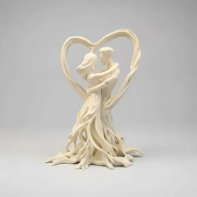 Figura Decorativa Prints Patro- Amor Eterno 2