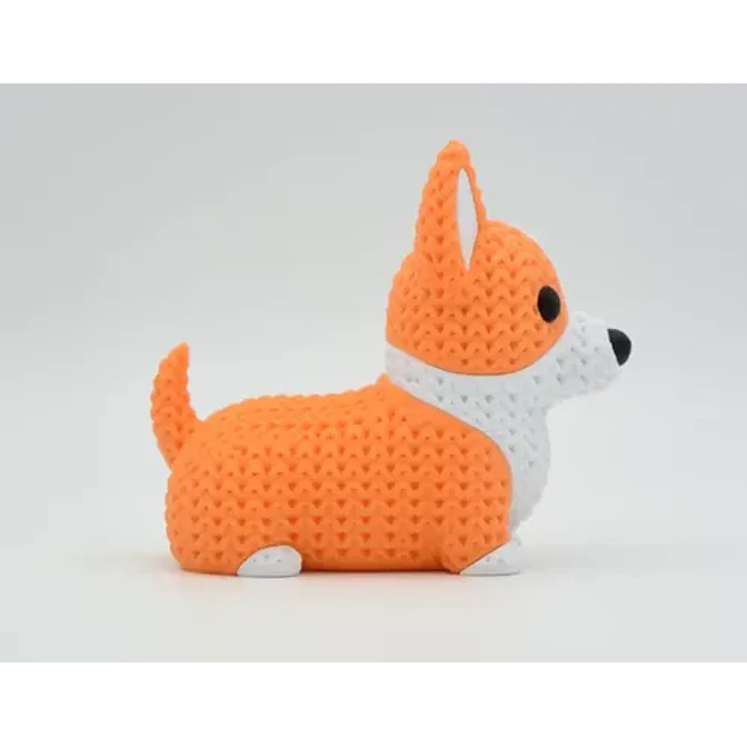 Figura Decorativa Prints Patro- Corgi De Punto 3