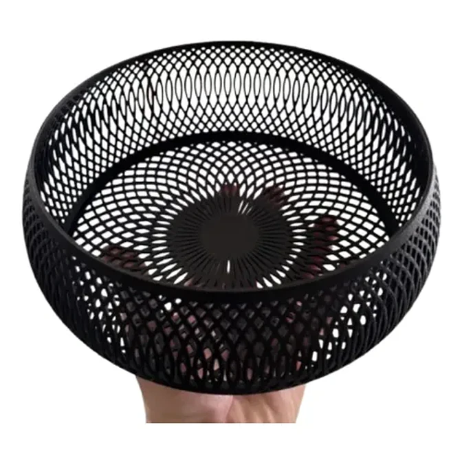 Decoración Elegante Prints Patro - Frutero Estilo Espiral 1