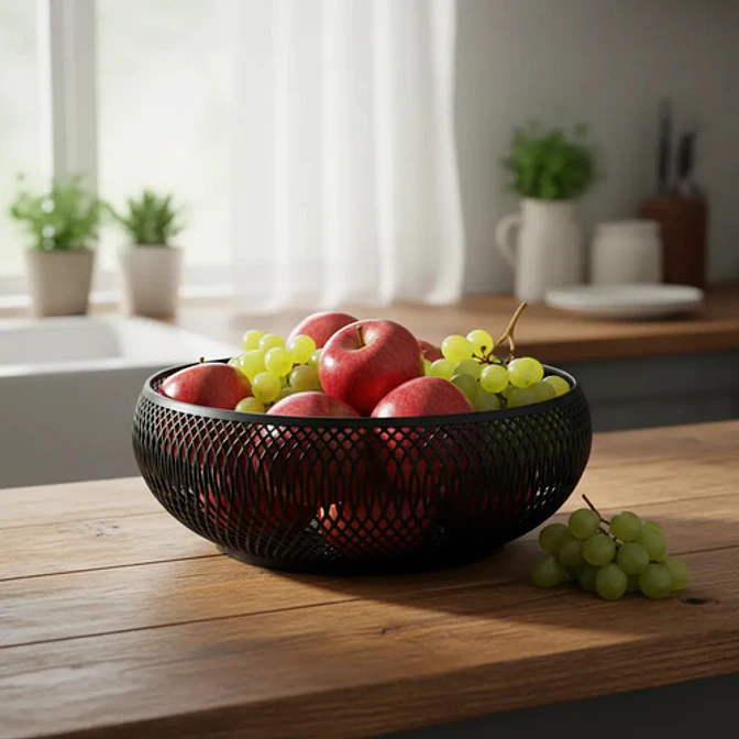 Decoración Elegante Prints Patro - Frutero Estilo Espiral 4