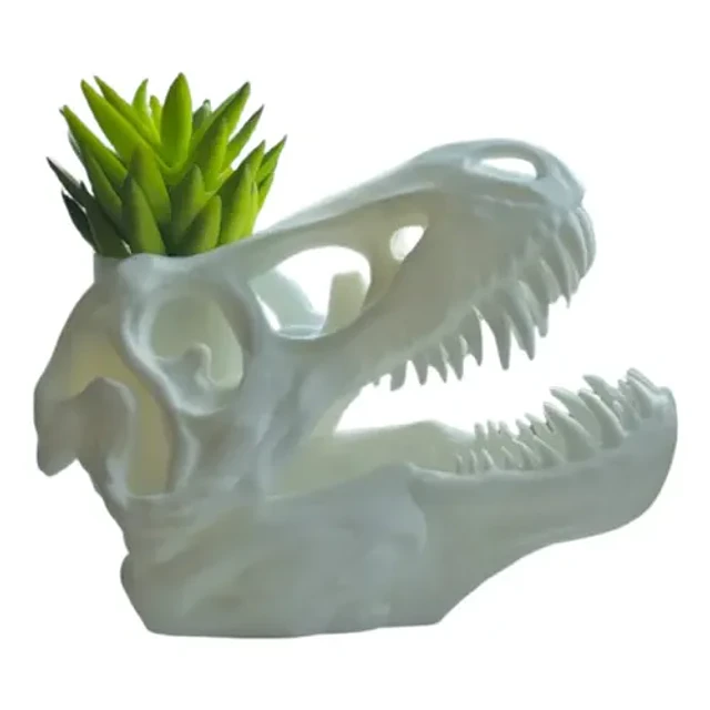 Macetero Prints Patro- T-rex Esqueleto