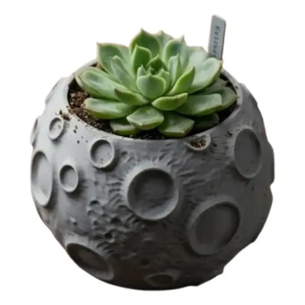 Macetero Prints Patro- Superficie Lunar 1