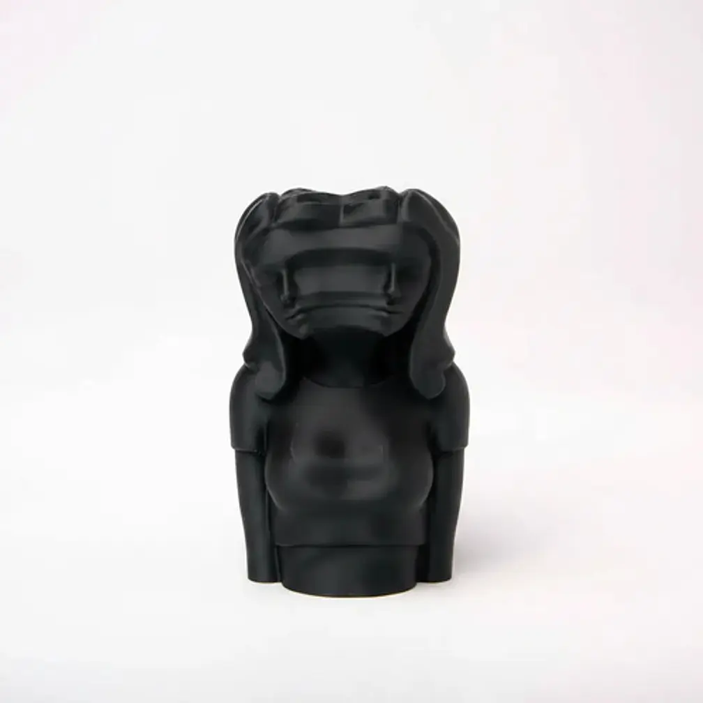 Escultura Elegante Prints Patro - Chica De Sueños Borrosos 2