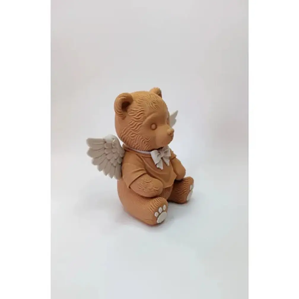 Figura Decorativa Prints Patro- Oso Ángel Festivo 3