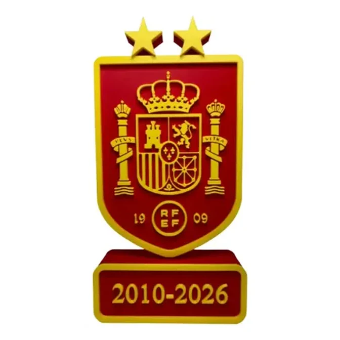 Figura Decorativa Prints Patro- Escudo España 2 Estrellas 1