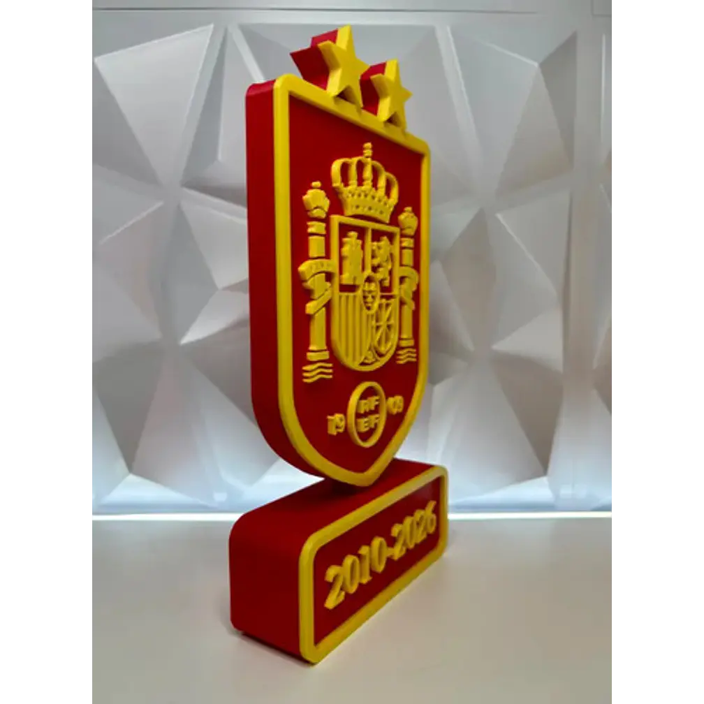 Figura Decorativa Prints Patro- Escudo España 2 Estrellas 5