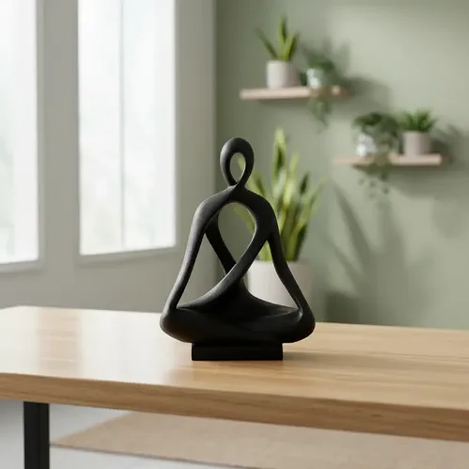 Figura Decorativa Prints Patro - Yoga Minimalista 3