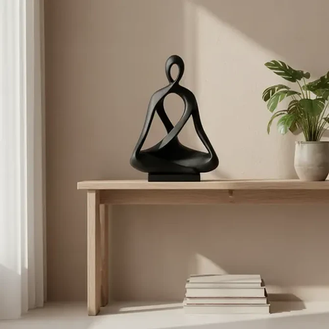 Figura Decorativa Prints Patro - Yoga Minimalista 4