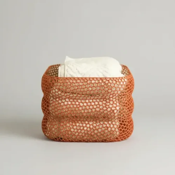 Organizador Elegante Prints Patro - Cesta De Malla 2