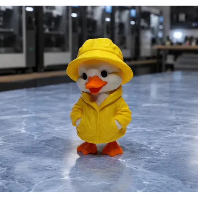 Figura Decorativa Prints Patro- Patito De Lluvia 2