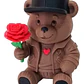 Figura Decorativa Prints Patro- Oso Romántico - Miniatura 1