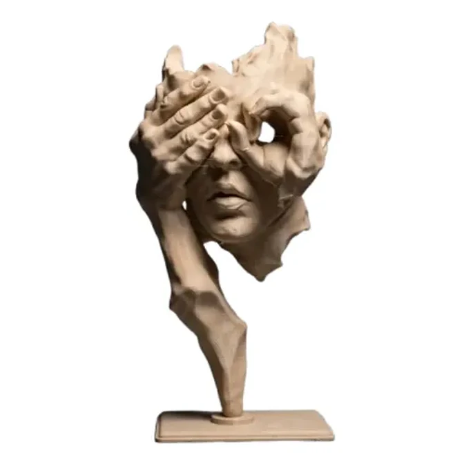 Figura Decorativa Prints Patro - Fragmentos De Percepción 1