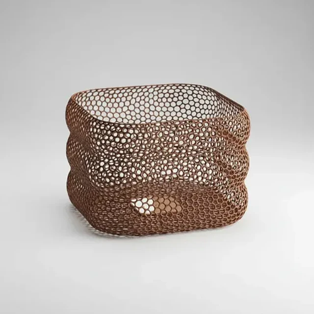 Organizador Elegante Prints Patro - Cesta De Malla
