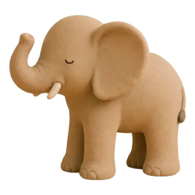 Figura Decorativa Prints Patro- Elefante Agradable