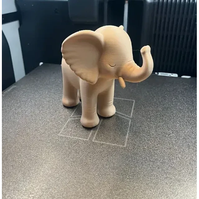 Figura Decorativa Prints Patro- Elefante Agradable