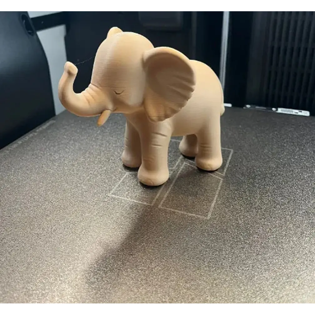 Figura Decorativa Prints Patro- Elefante Agradable 3