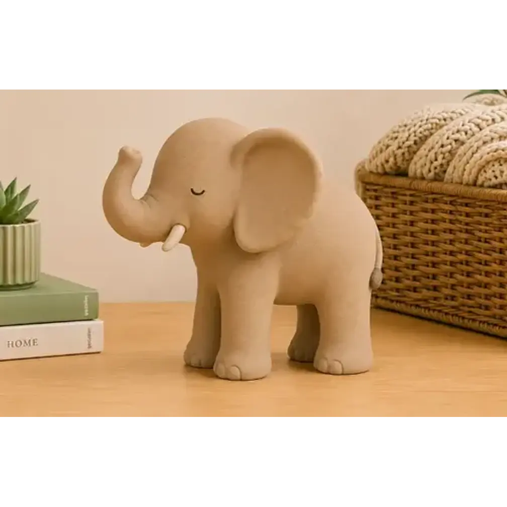 Figura Decorativa Prints Patro- Elefante Agradable 4
