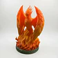 Figura Decorativa Prints Patro- Ave Fénix En Llamas - Miniatura 2