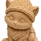 Figura Decorativa Prints Patro- Gatito Invernal - Miniatura 1