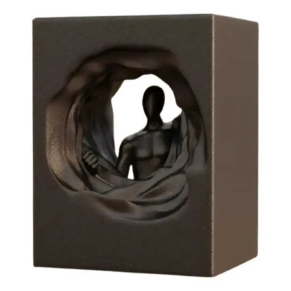 Figura Decorativa Prints Patro - Escultura Adéntrese Moderna 1