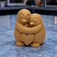 Figura Decorativa Prints Patro- Pareja Pingüino Invernales - Miniatura 2