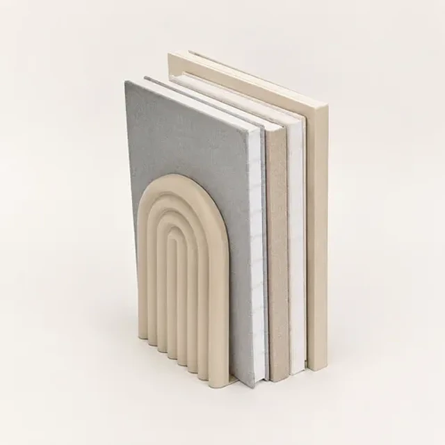 Figura Decorativa De Sujeta Libros De Arco Moderno