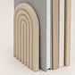 Figura Decorativa De Sujeta Libros De Arco Moderno - Miniatura 2