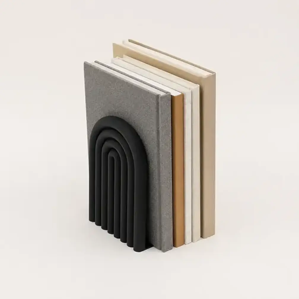 Figura Decorativa De Sujeta Libros De Arco Moderno 1