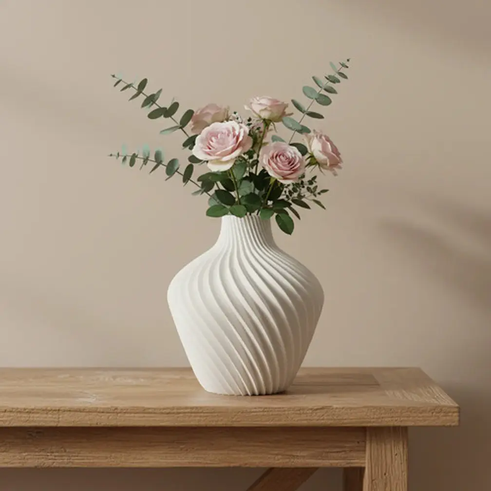 Decoración Elegante Prints Patro - Florero Estilo Botánico 3